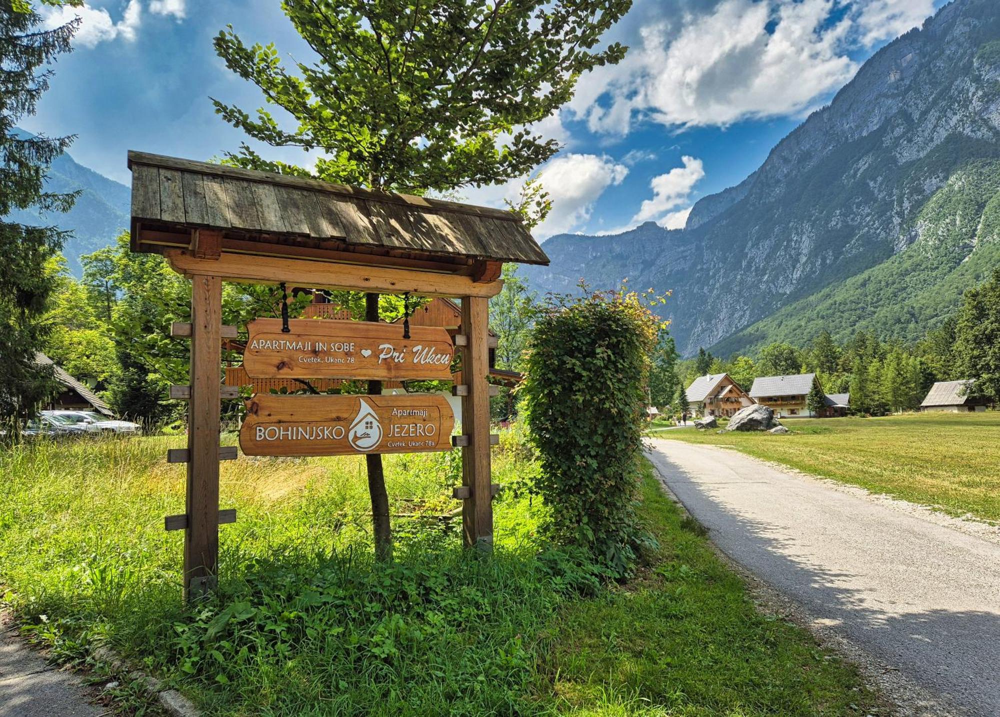 Sobe In Apartmaji Pri Ukcu Bohinj Exteriör bild